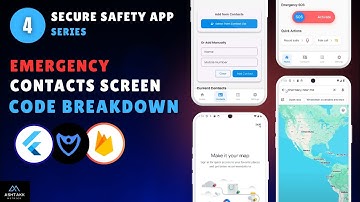 Building Emergency Contacts Screen UI In Flutter || Clean Code & Design Breakdown
