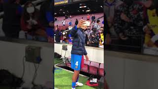 Ronald Putting In Some Overtime