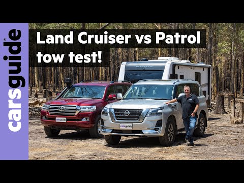 land-cruiser-200-series-gxl-vs-nissan-patrol-ti-l:-towing-comparison-review