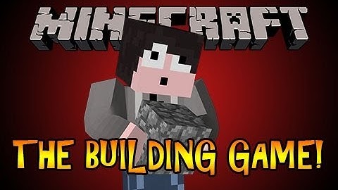 Minecraft Mini-Game: The Building Game - w/ Friends!