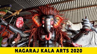 Nagaraja Kala Arts Ganesh Idols Workshop Korutla 2020 | Korutla Ganesh Idols 2020 | 03