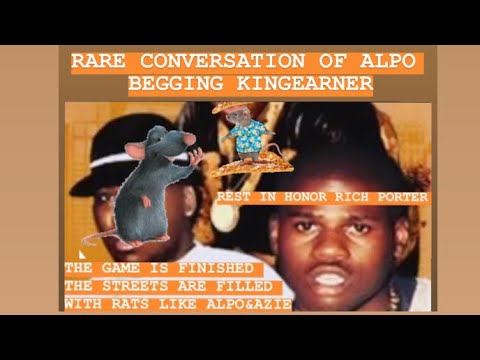 ALPO BEGS KINGEARNER TO STOP THE VIDEOS,HE SAYS HE LOST HIS MOTHER &amp; SISTER A WEEK APART 🤦🏿‍♂️