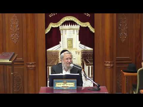 גמרא  ומשנה | הרב  משה דנינו | מסכת סוכה -דף כג - כח  אב -תשפ"ד