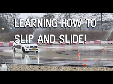 Learning How To Slip & Slide!