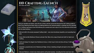 [RS3] - 110 Crafting: Platinum, Porcelain and Starbloom.