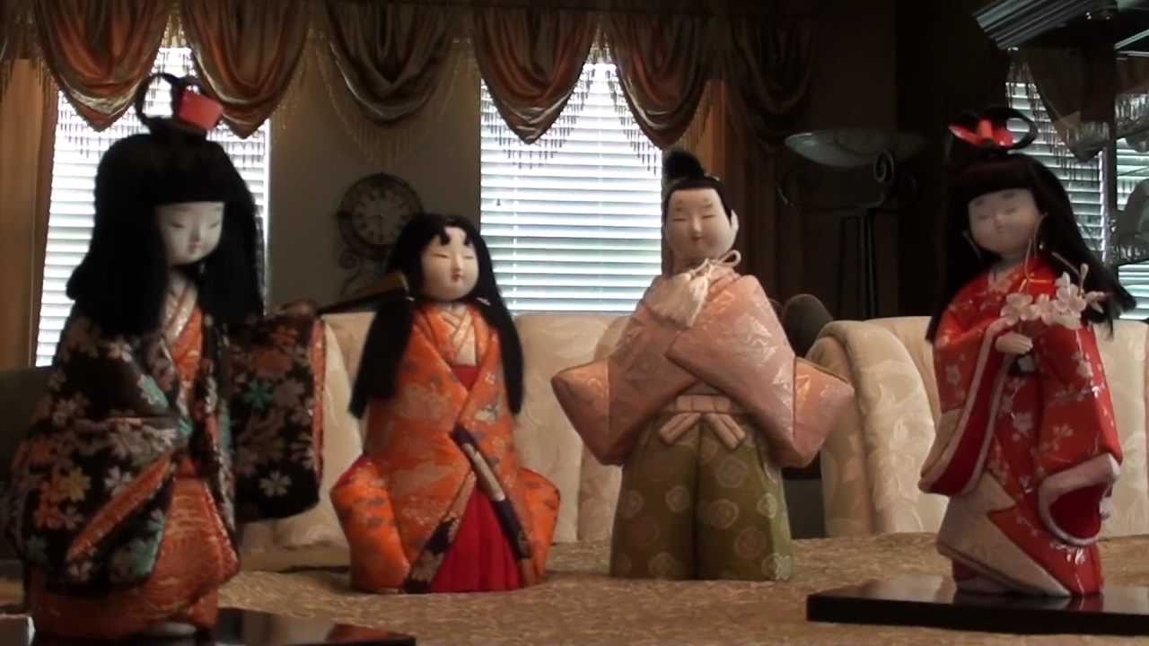 Vintage Japanese Kimono Fabric Dolls - YouTube