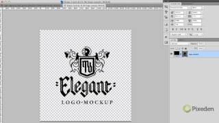 Letterpress Logo Mock-Up Template 2 Tutorial - PIXEDEN