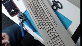 Atari Mega STe Keyboard connector repair
