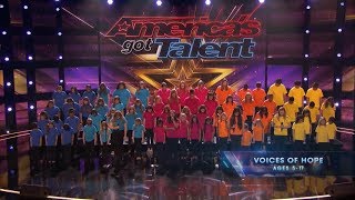 How Far I'll Go-Voices Of Hope Children's Choir Get GOLDEN BUZZER From Ken Jeong Resimi