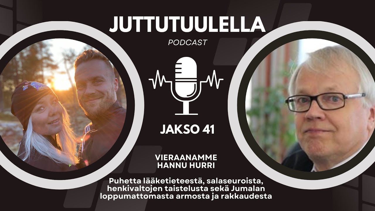 Juttutuulella podcast, jakso 41: Vieraanamme lääkäri Hannu Hurri