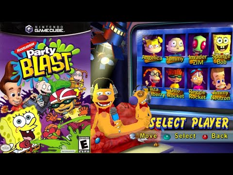 Nickelodeon Party Blast [35] GameCube Longplay