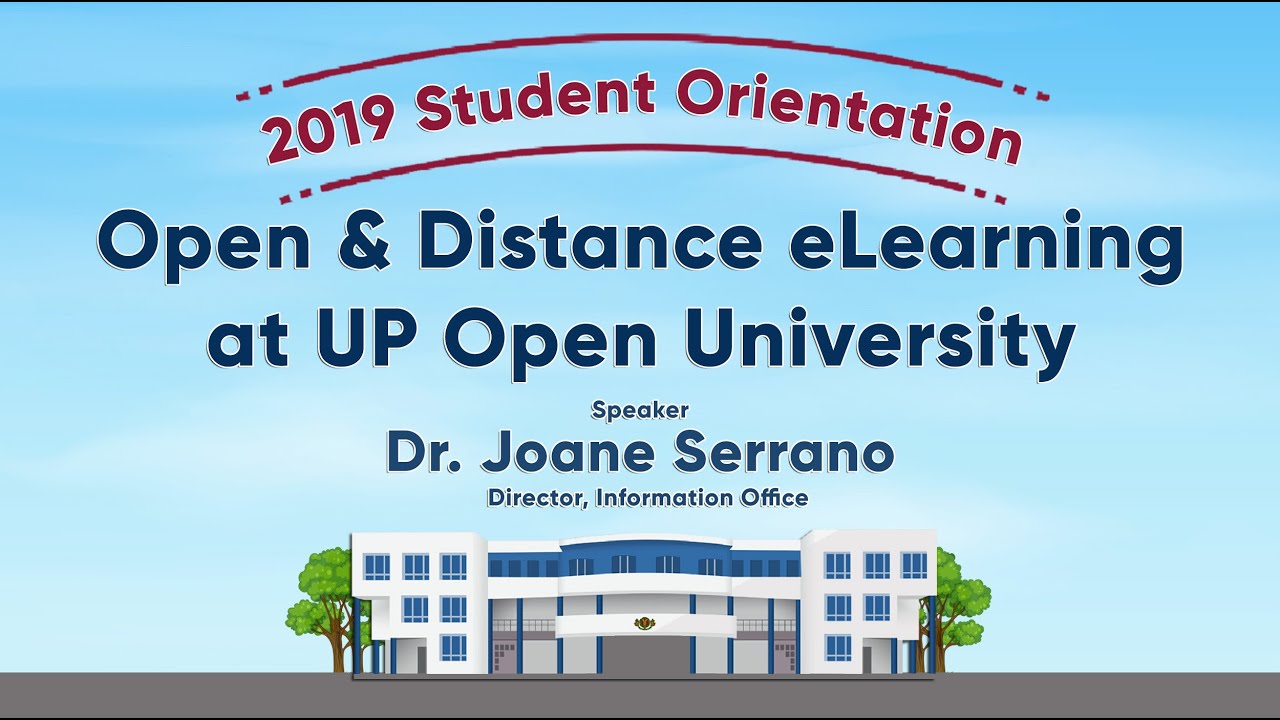 Open & Distance eLearning at UPOU | Dr. Joanne Serrano university of arizona