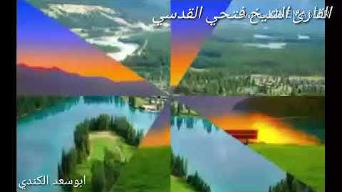 القارئ  فتحي القدسي