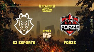 G2 Esports vs forZe [Map 3, Overpass] (Best of 3) | GG.Bet Beijing Invitational