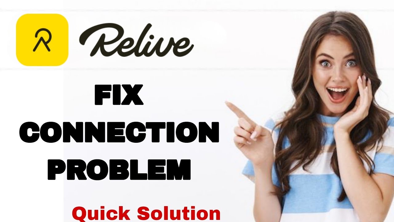 How To Fix And Solve Connection Problem On Relive App | Easy Fix