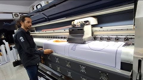 flex printing machine | banner printing machine | konica 512i flex મશિન🥰😋