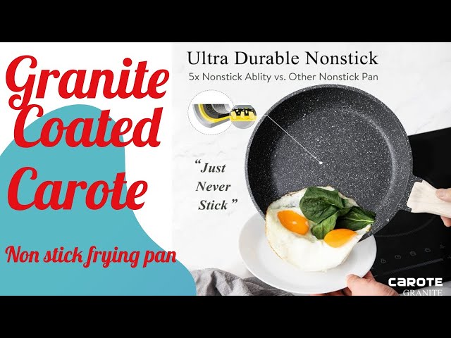 Carote Granite Coated frying pan  Non-stick Pan unboxing and review 