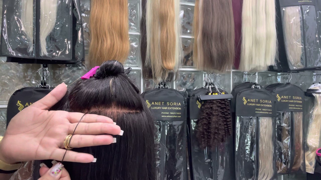 Extensiones se keratina encapsulada