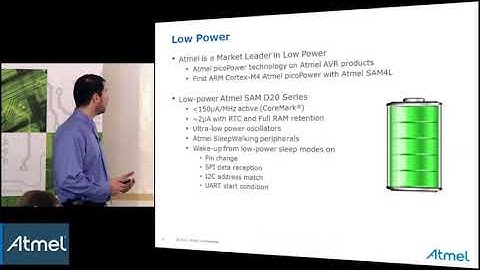 Atmel  Introduction to the SAM D20 ARM Cortex M0+ MCU