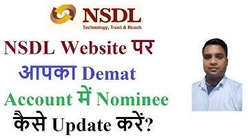 how to update nominee in demat account online?