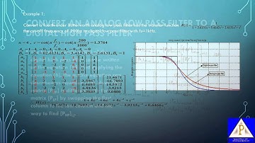 Bilinear z-transform with Pascal