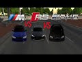 AUDI RS6 VS MERCEDES E63S VS BMW M5 F90 [CAR PARKING MULTIPLAYER]