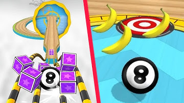 ♓Portal Run🟥 🏁 ♌Banana Frenzy🟨 🏁 ♒Mystery Portal🟪 GOING BALLS Speedrun