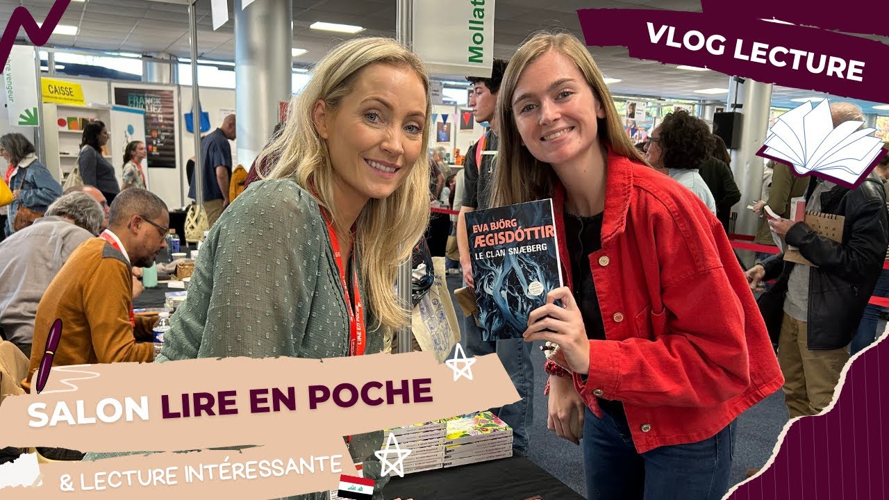 VLOG LECTURE | Salon Lire en Poche & Lecture intéressante 📃