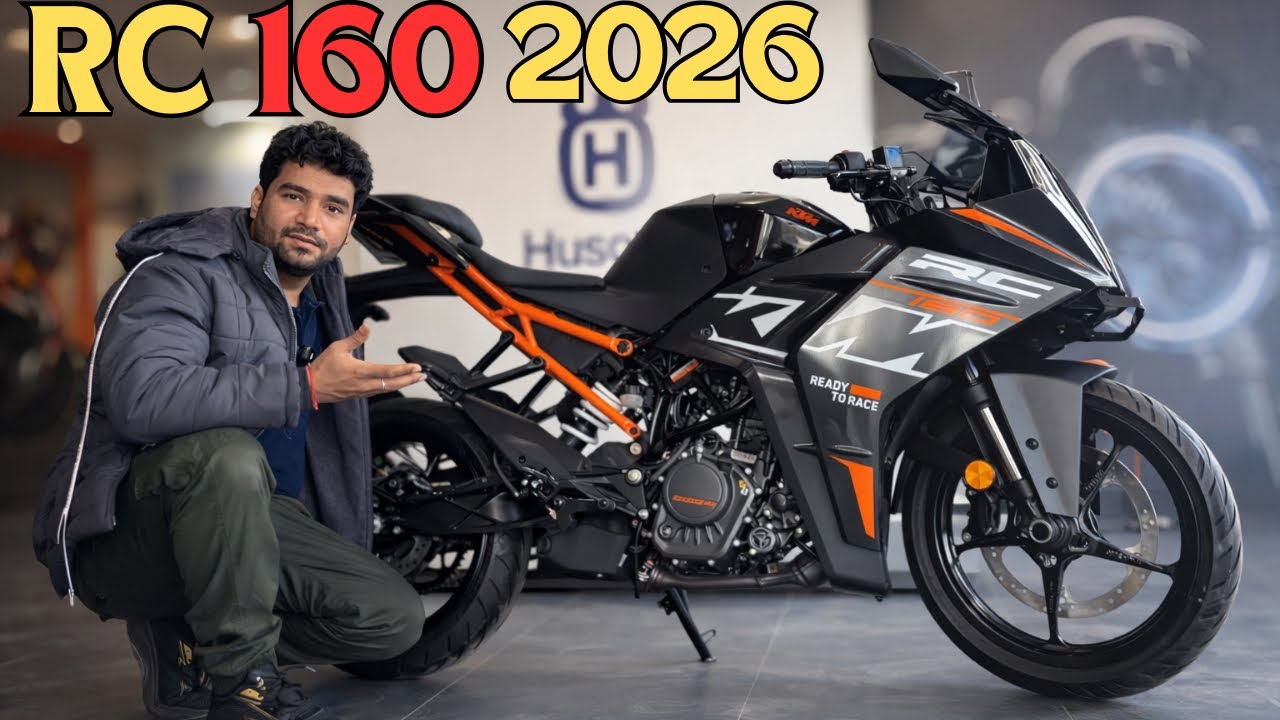 KTM RC 160 Review 🔥 क्या Youth Ke Liye Best Sports Bike ? On Road Price & All Features Explain 2026 