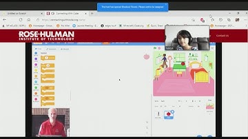 Kids make their own games in free Rose-Hulman coding camp