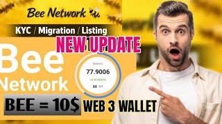 Bee Network Latest Update Connect Webs 3 Wallet And Very Important Setting