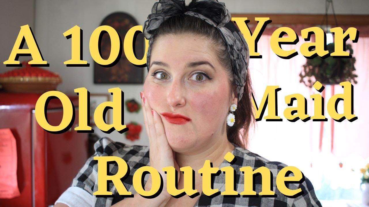 I tried a 100 Year Old Cleaning Routine for a WEEK it changed my life