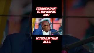 Andy Reid calls the play in for K. C. and Bienemy during his tenure relayed the plays to Mahomes
