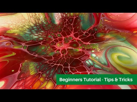 #36 Beginners Tutorial Tips & Tricks for Blooms Technique | Acrylic Pour Painting | Fluid Abstract