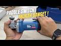 Gerinda Murah dengan Paddle Switch dan Tenaga Besar | DongCheng DSM17-100P Angle Grinder