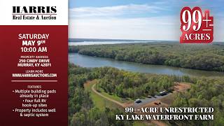 📢 Absolute Real Estate Auction: 99 Acres of KY Lake Waterfront! 📢 Absolute Real Estate Auction: 99 Acres of KY Lake Waterfront!