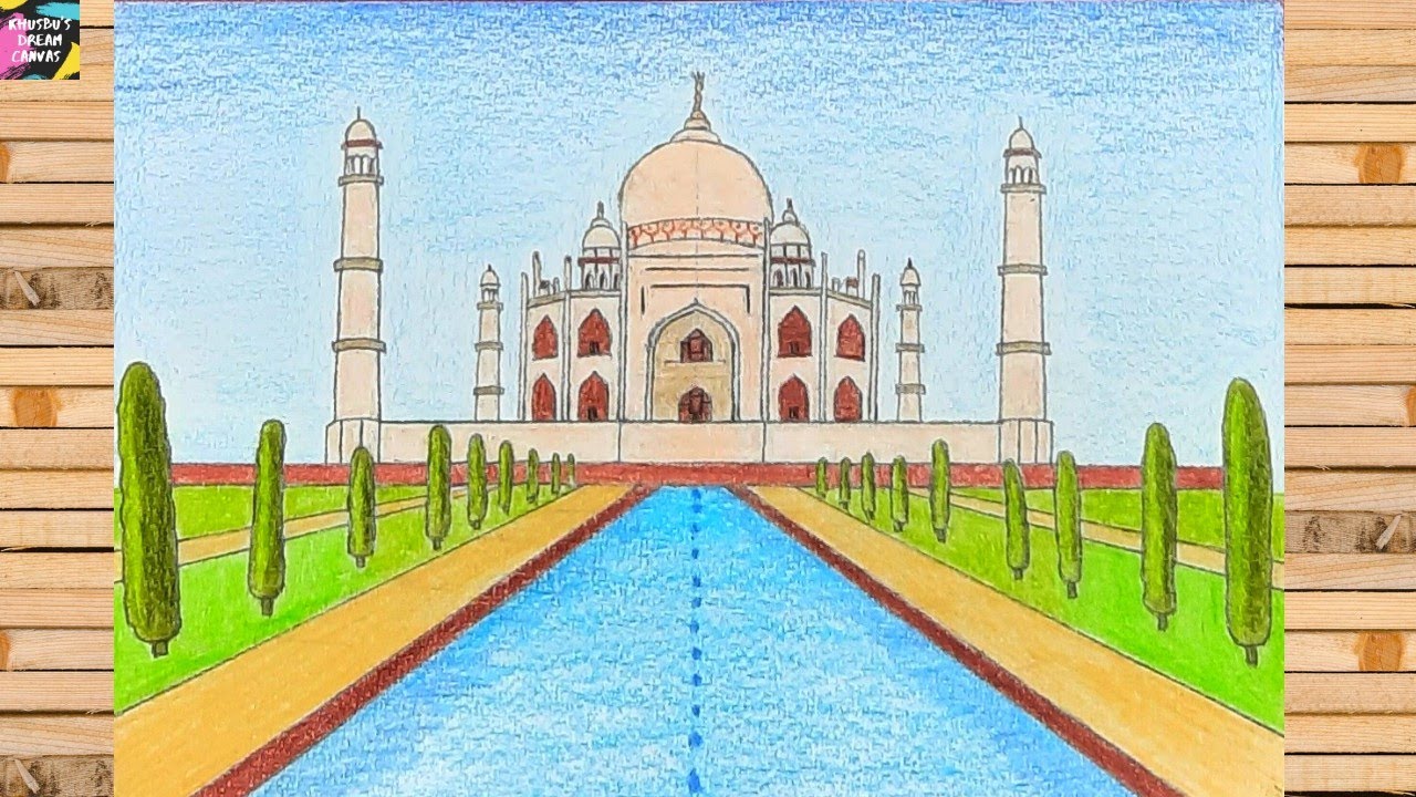 Historical Places Of India line drawing clip art set 3012710 Vector Art at  Vecteezy