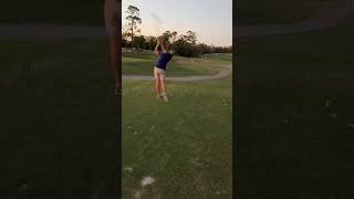 Ladies and gentlemen, i give you a 5 Handicap! #golf #golfskill #viral #golfswing #ytbshorts