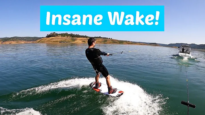 Riding Behind The Best Wakeboard Boat in the World...
