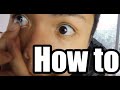 HOW TO PUT IN CONTACTS FOR COMPLETE BEGINNERS TIPS & TRICKS TUTORIAL