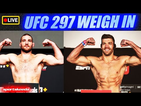 ?UFC 297 Early Weigh-Ins LIVE: Sean Strickland vs. Dricus Du Plessis