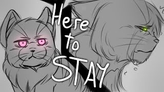 HERE TO STAY | Dawnfur & Pinkpaw animatic | Warriors OC