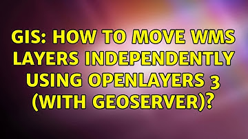 GIS: How to move WMS layers independently using OpenLayers 3 (with GeoServer)?