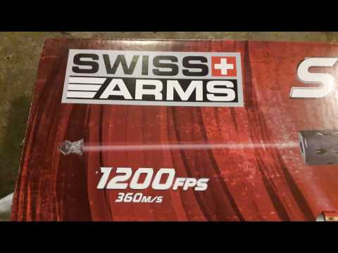 обзор пневматической винтовки Swiss Arms TAC 1 SA 1200 4.5mm / .177