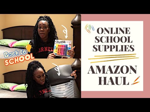 School Essentials For Online Classes FROM AMAZON! | MUST HAVES!!
