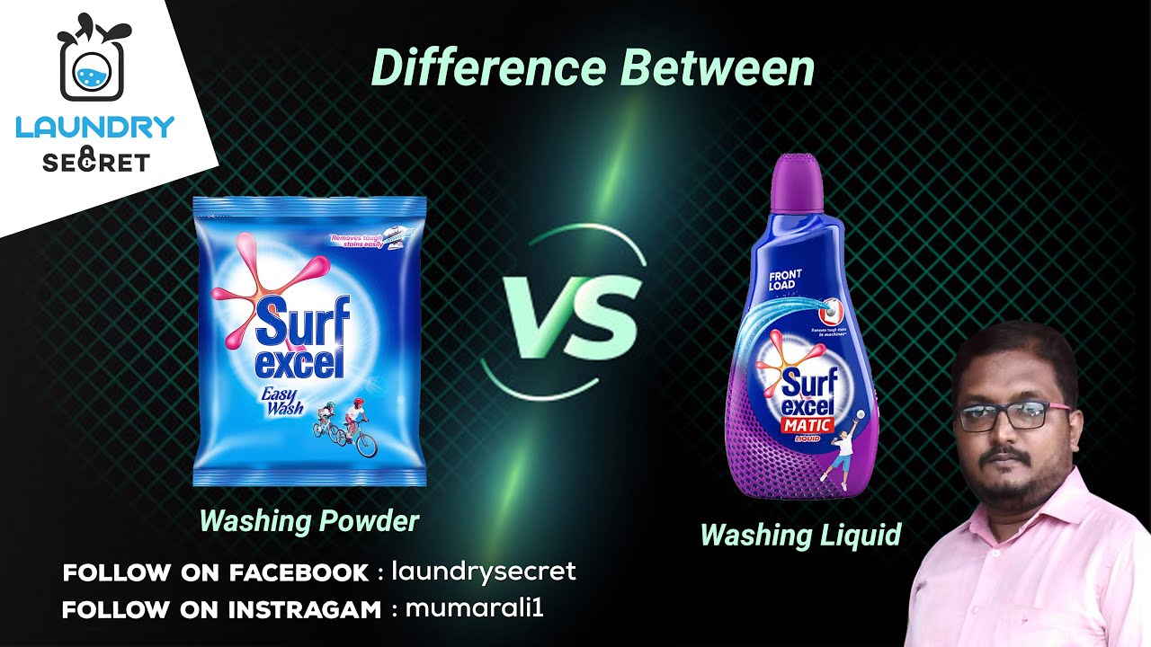 Washing Powder vs Washing Liquid Laundry Service in Tamil Laundry
