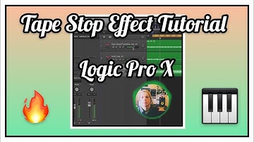 TAPE STOP EFFECT TUTORIAL | IN LOGIC PRO X