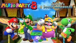 Mario Party 8   Mario vs Luigi vs Wario vs Yoshi   Goomba's Booty Boardwalk