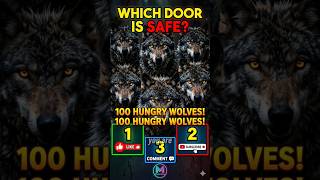 99% WILL FAIL! 😱 Which Door Is Safe? #shorts #riddle #mystery #survival