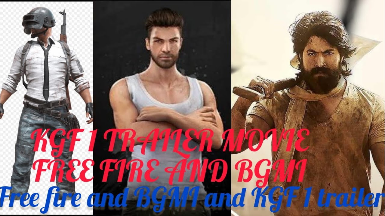 KGF 1 Trailer Style | Free Fire & BGMI Epic Action 🔥